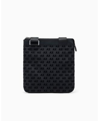 Мужская сумка через плечо A|X Armani Exchange Flocked Flat