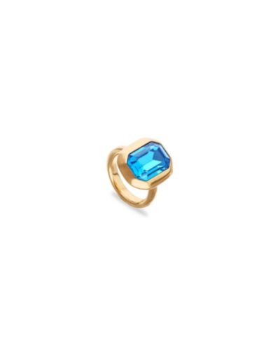 Кольцо UNOde50 Blue Faceted Crystal