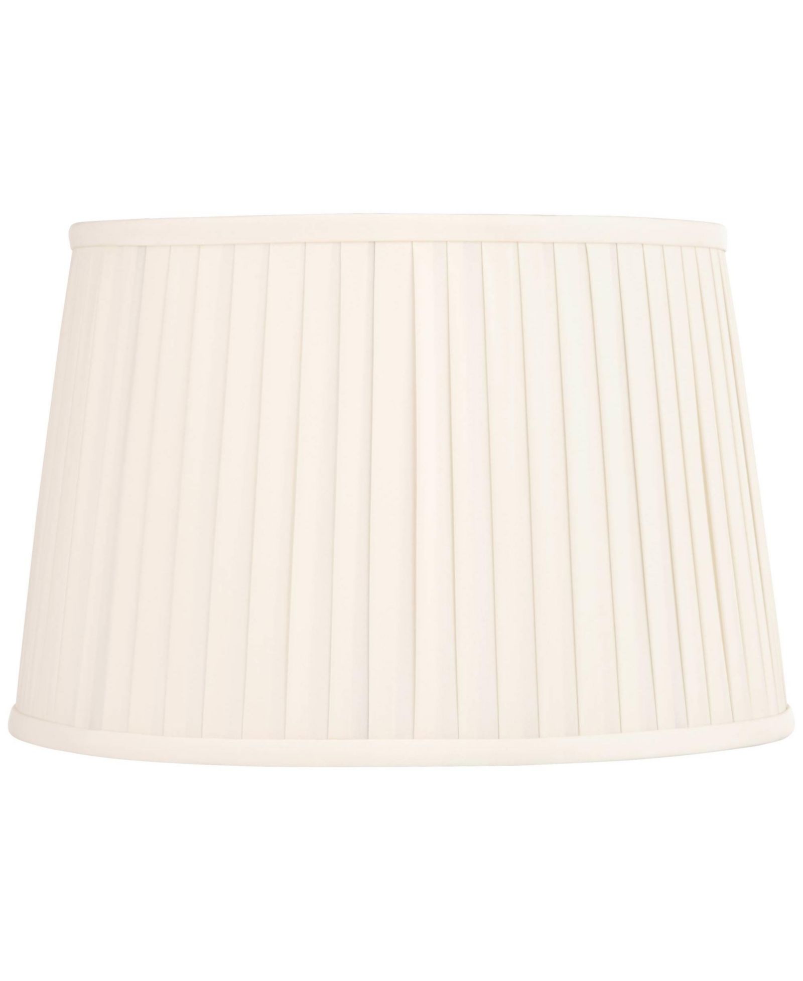 Springcrest Mapo 14" Top x 17" Bottom x 11" High x 11" Slant Lamp Shade Replacement Drum Softback Washer Harp Finial