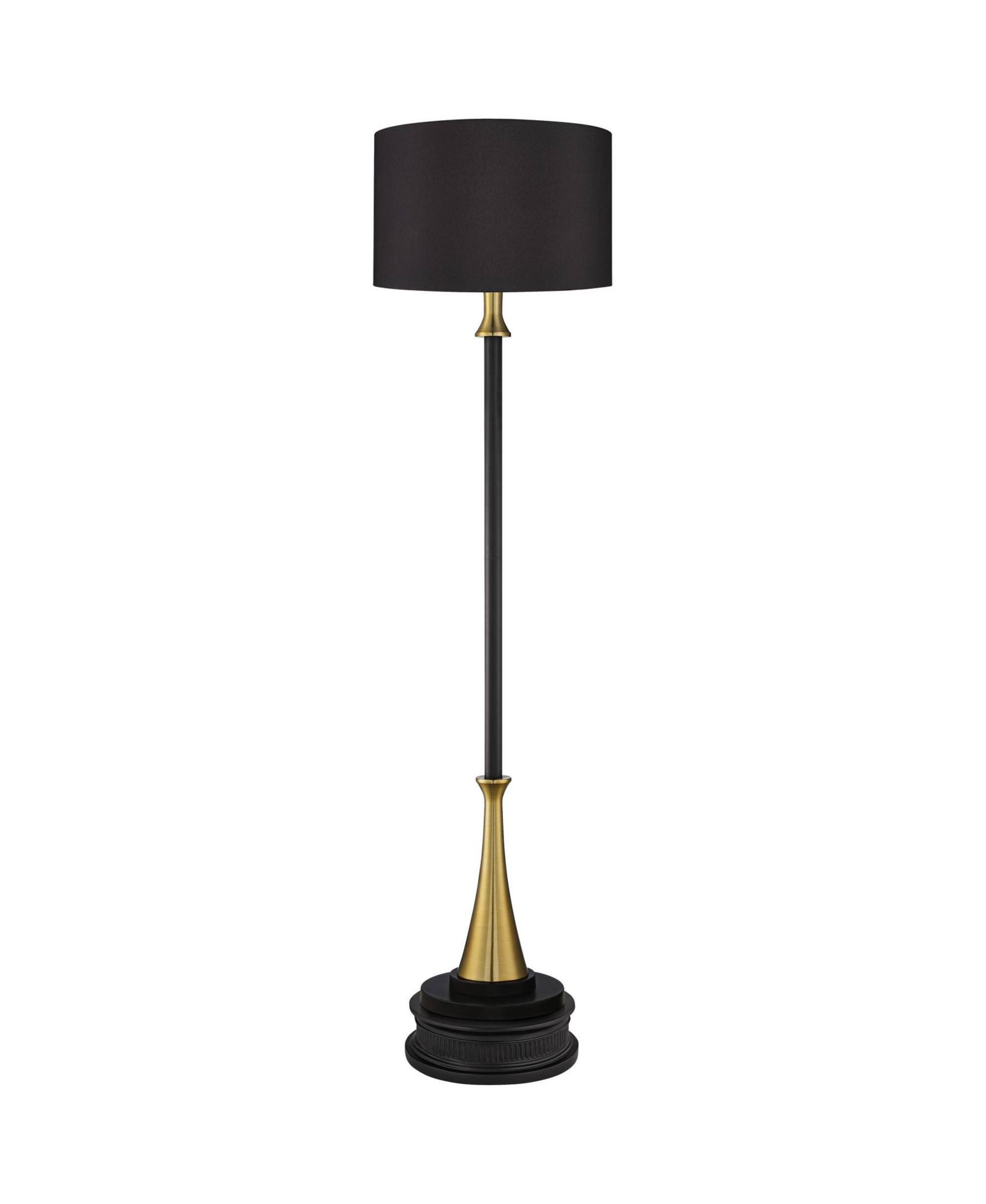 Напольный торшер Possini Euro Design Burbank Mid Century Modern Art Deco 70" с диммером
