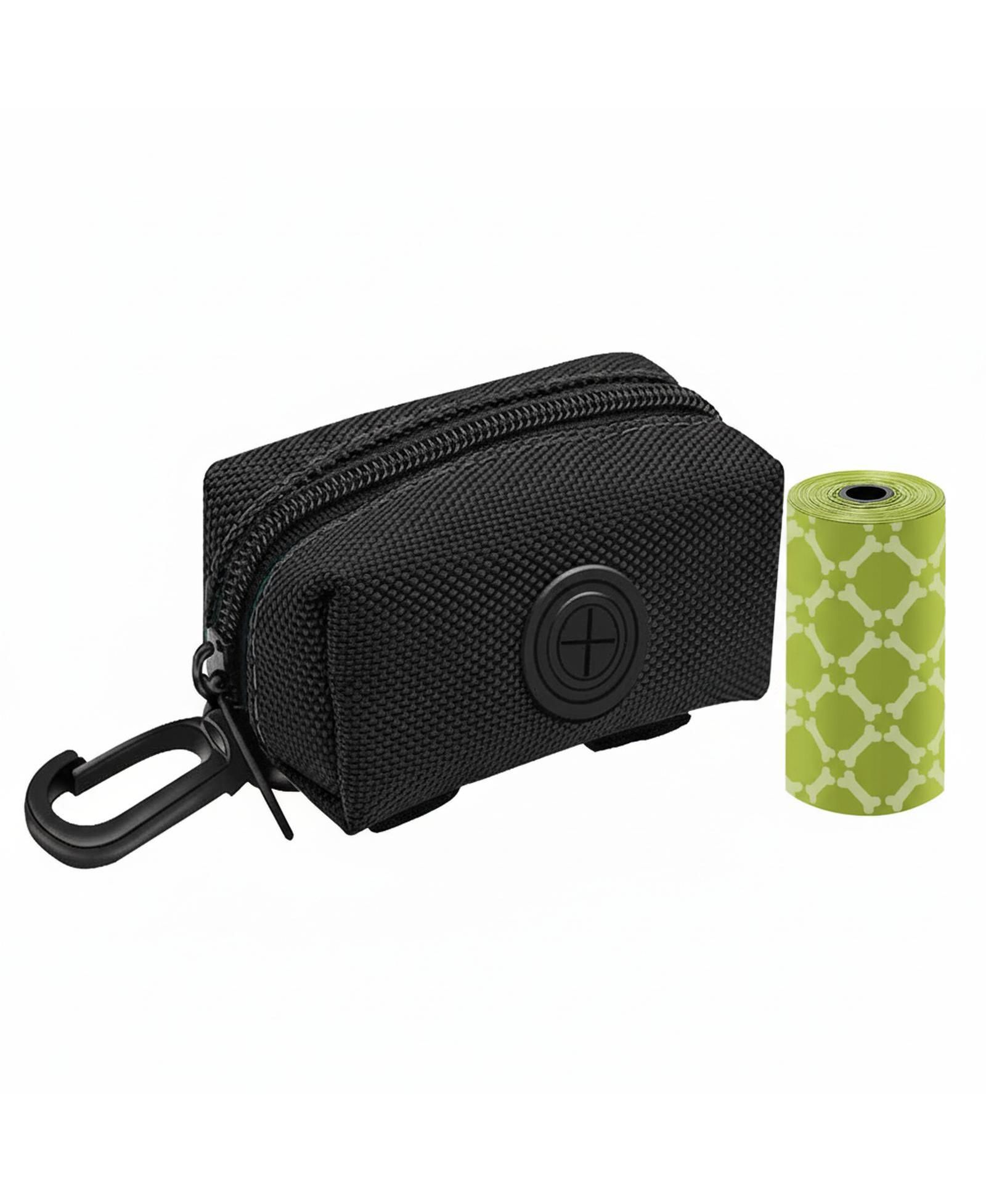 ARONKL набор из 2 шт. держатель для пакетов для собак ARONKL 2 Pack Dog Poop Bag Holder Leash Dispenser 4 Rolls 80 Bags 600D Oxford