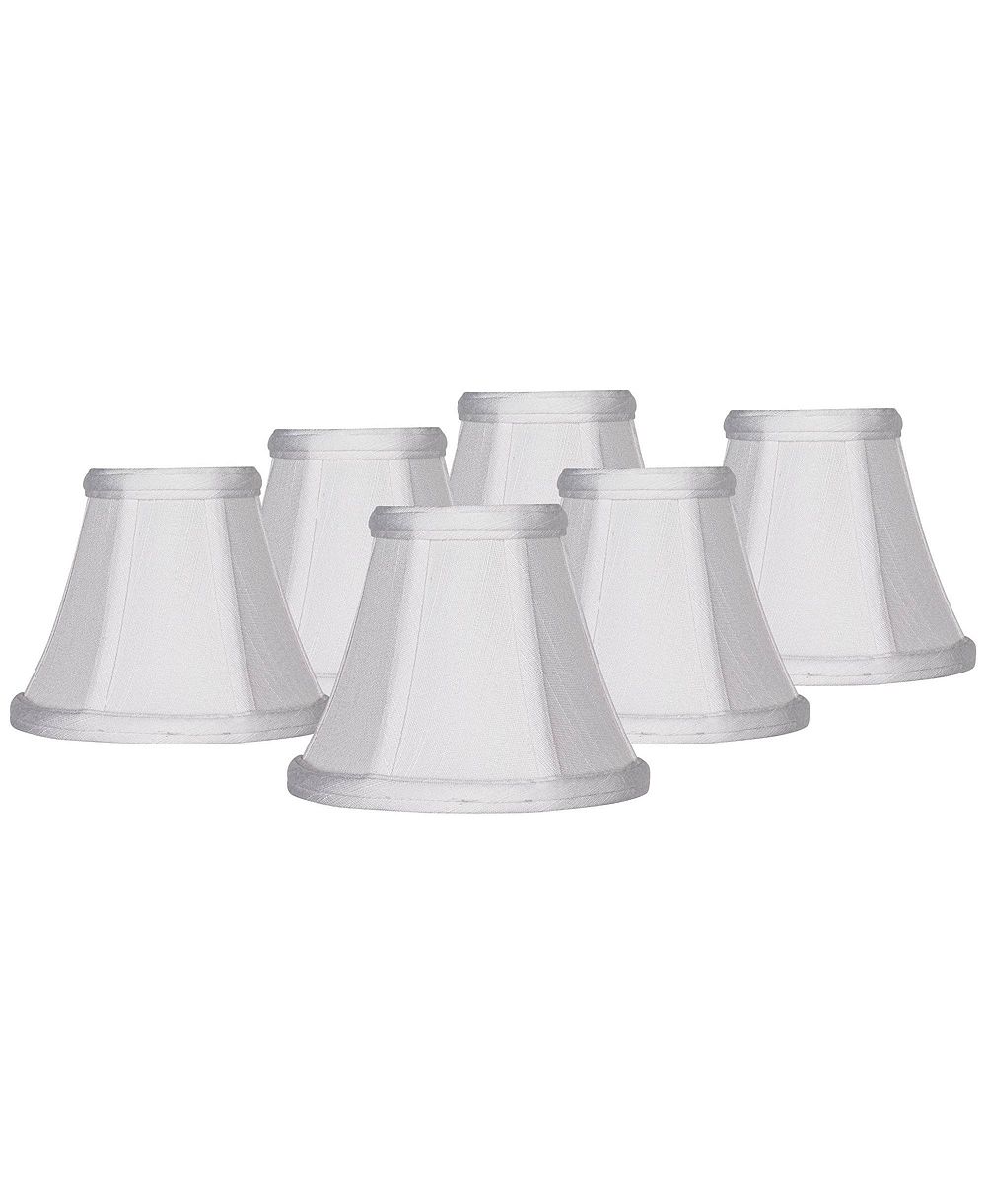 Springcrest Imperial Set of 6 Empire Chandelier Lamp Shades с зажимом Candelabra Clip-On Fitting