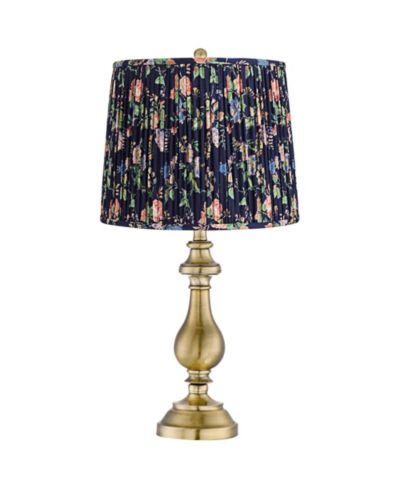 Настольная лампа Regency Hill Fairlee 26" High Candlestick Antique Brass