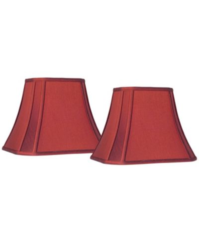 Набор из 2 прямоугольных абажуров Springcrest 8" x 6" x 14"