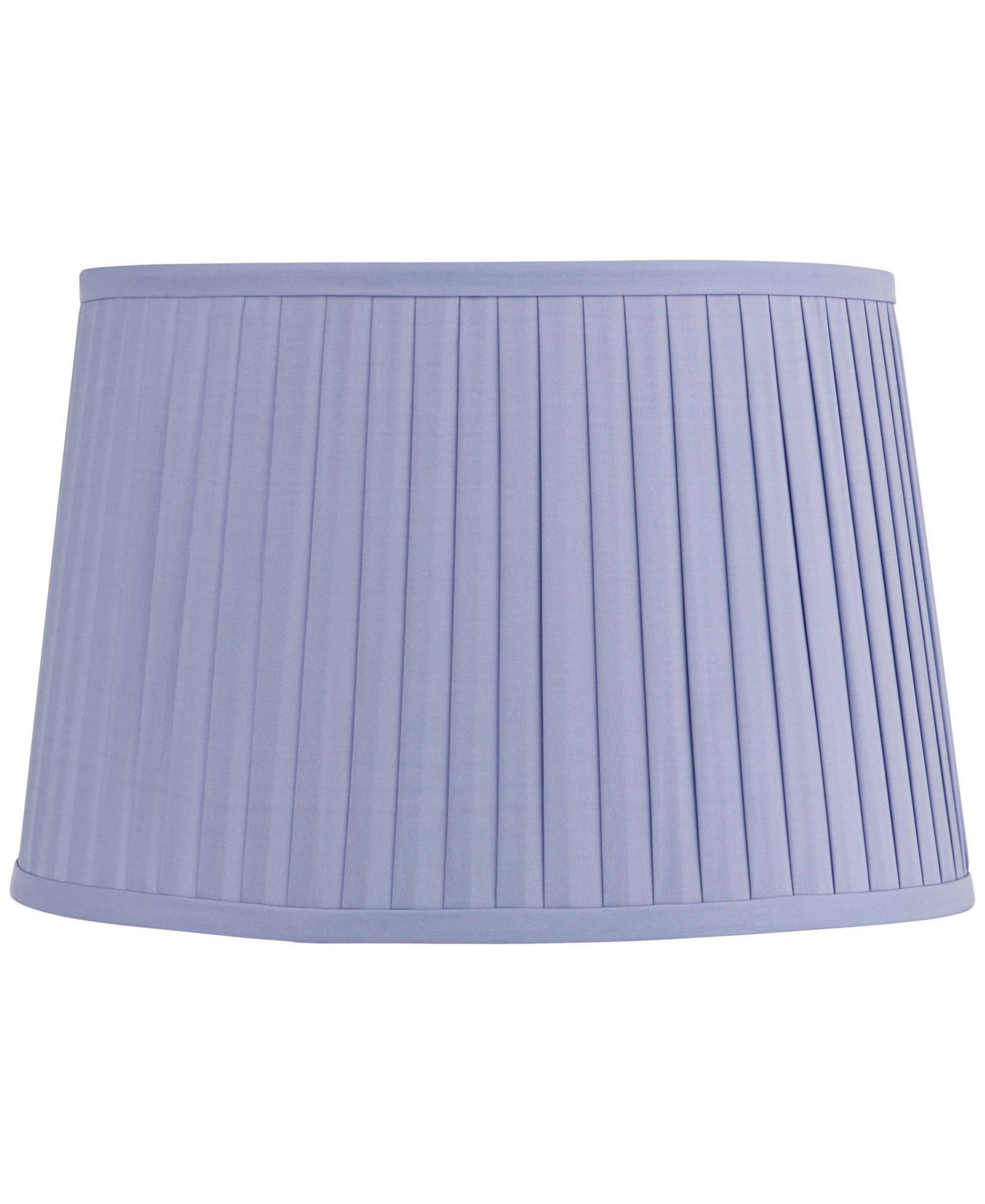 Springcrest Mapo 14" Top x 17" Bottom x 11" High x 11" Slant Lamp Shade Replacement Lilac Drum Softback Washer Harp Finial