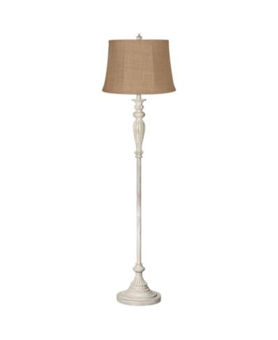 Напольный торшер 360 Lighting Vintage Chic с тканевым абажуром