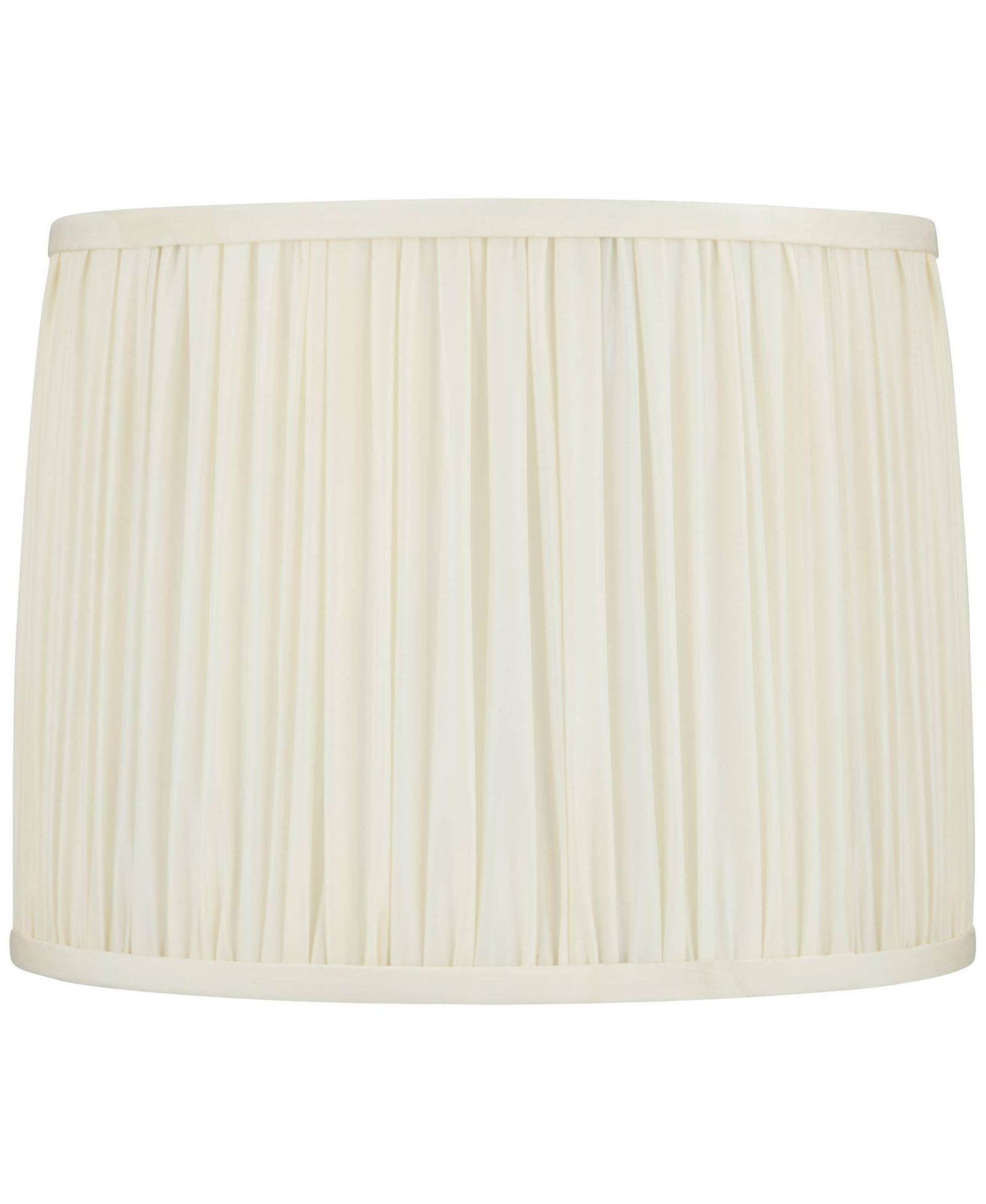 Springcrest Cascade 13" x 14" x 11" High x 11" Slant Lamp Shade Replacement Drum Pleated Washer Harp Finial
