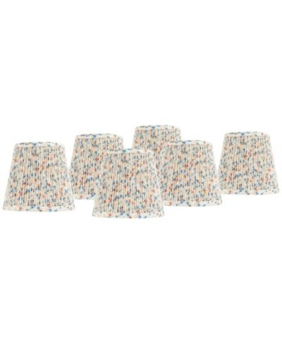 Springcrest Набор сменных абажуров 4"x6"x5 1/2" с плиссировкой