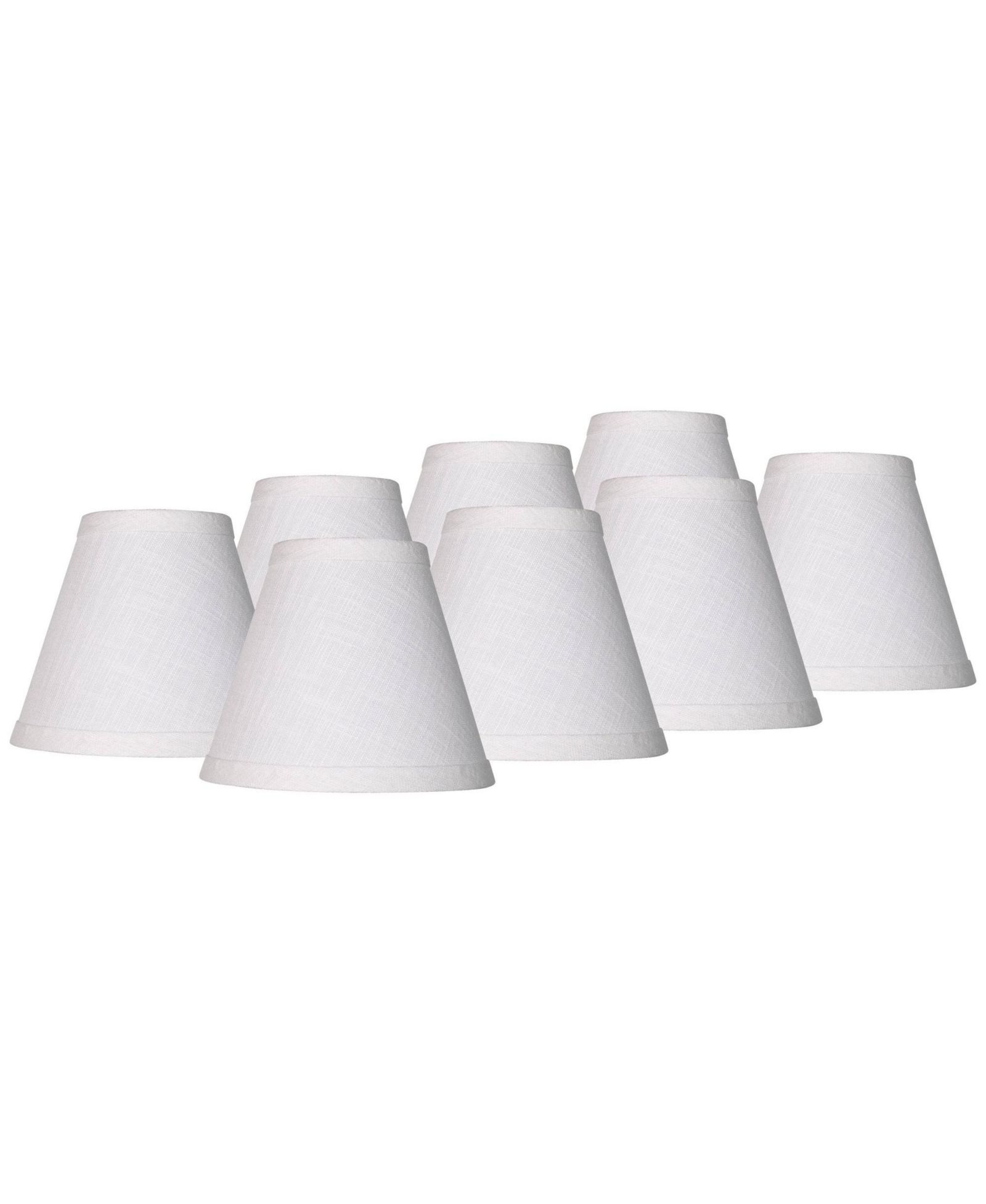 Набор абажуров для люстры Springcrest, 8 шт., Empire Hardback Candelabra Clip-On Fitting