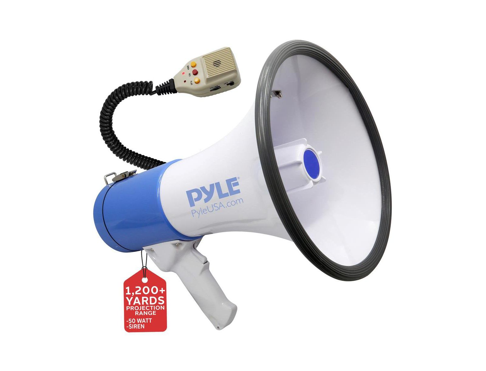 Pyle PMP59IR 50W Rechargeable PA Speaker System with Wired Microphone