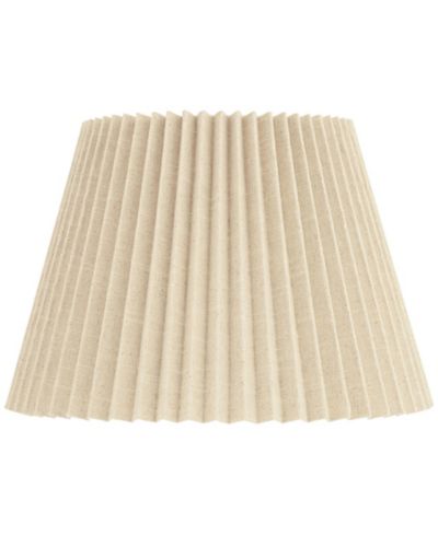Абажур Springcrest Replacement Wide Pleated Spider Harp Finial 9" Top x 14 1/2" Bottom x 10" High x 10" Slant