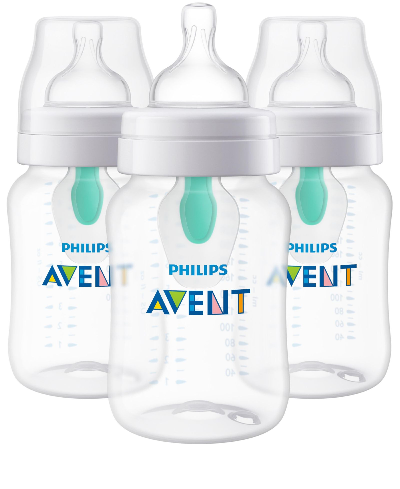 Avent Baby Philips антиколиковые детские бутылочки, 3 шт, 9oz