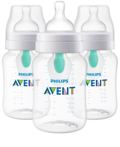 Avent Baby Philips антиколиковые детские бутылочки, 3 шт, 9oz