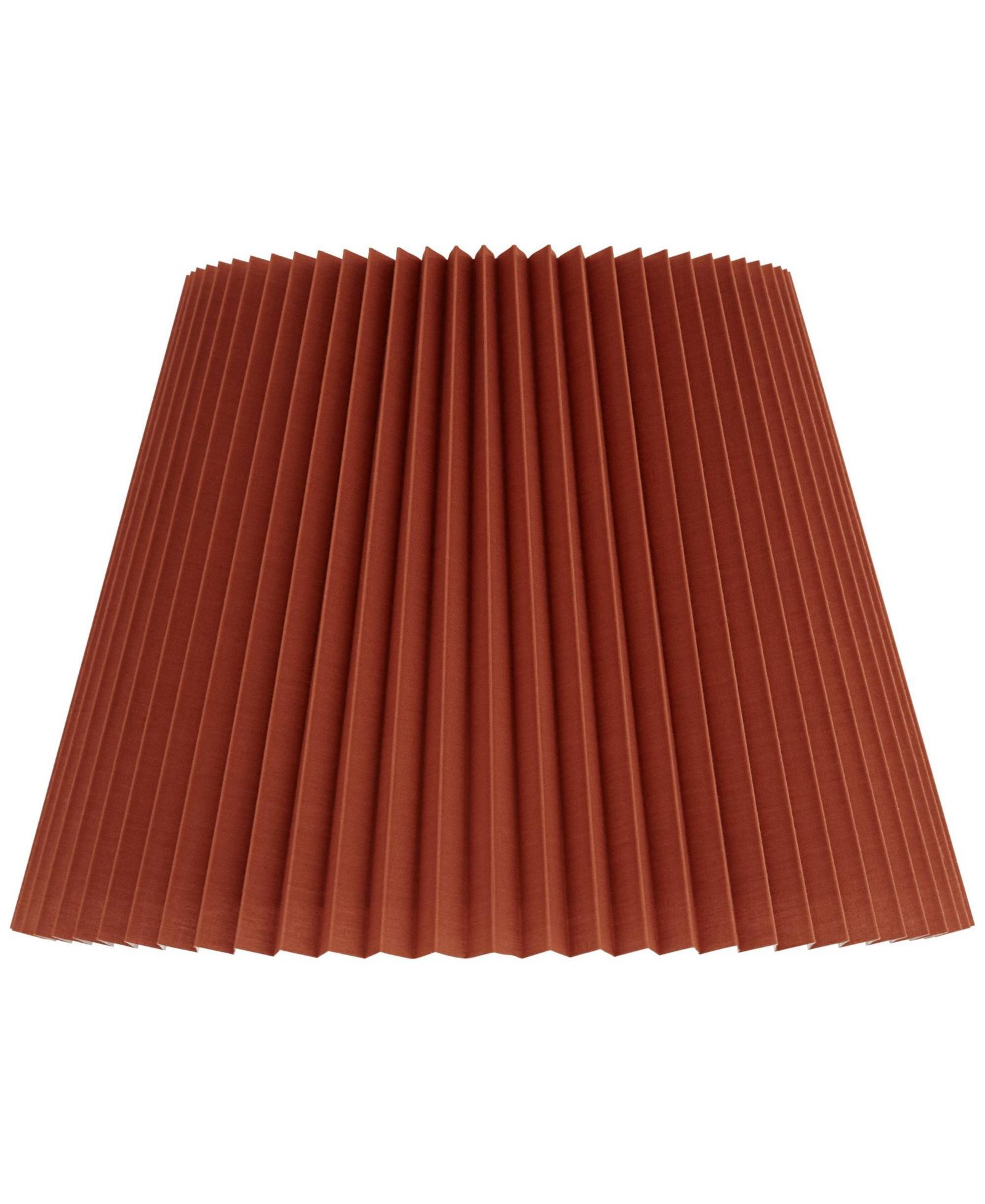 Абажур Springcrest 9" Top x 14 1/2" Bottom x 10" High x 10" Slant Wide Pleated Spider Harp Finial