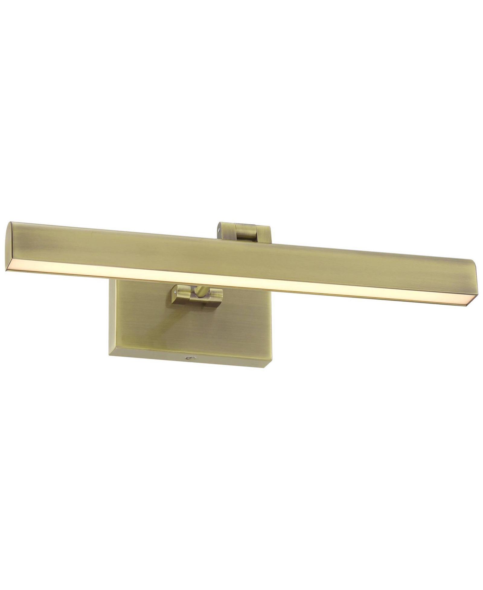 Possini Euro Design Henry 17" современный настенный светильник LED Antique Brass