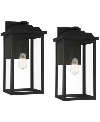 Набор уличных настенных светильников John Timberland Eastcrest Modern Set of 2