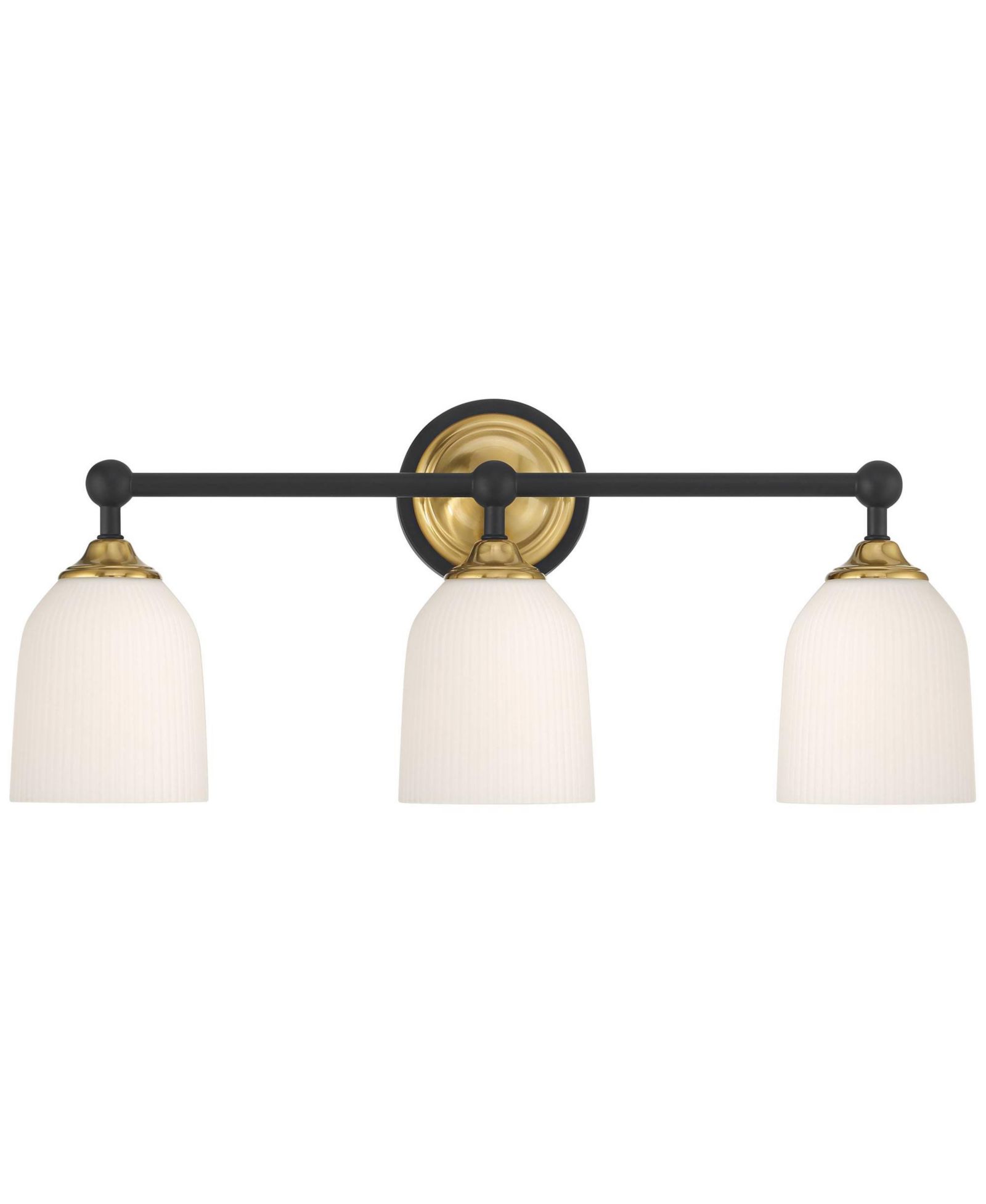 Possini Euro Design Zaragoza 23" широкий настенный светильник для ванной 3-Light