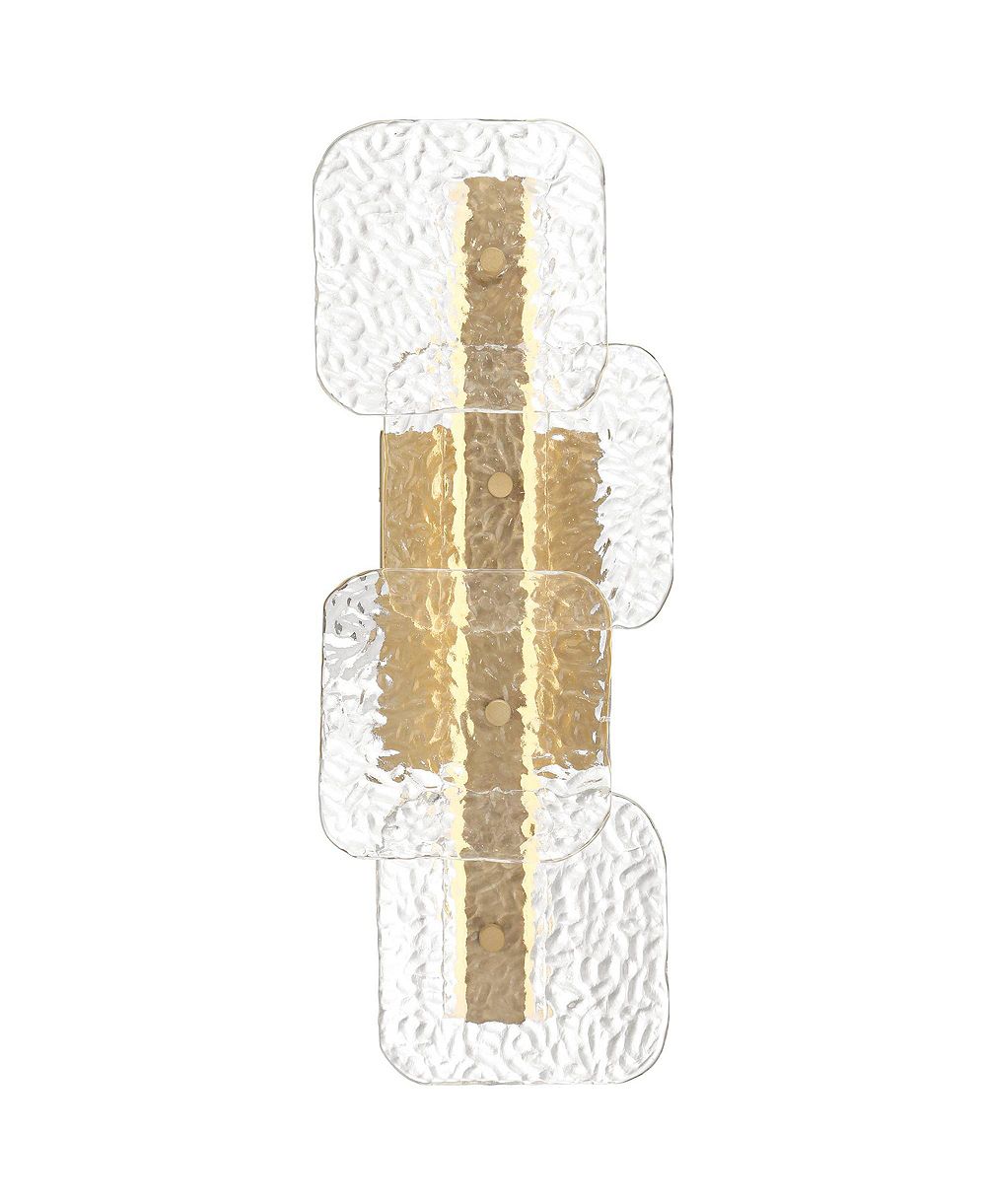 Possini Euro Design Possini Euro d'Orsay 18" Wide Brushed Champagne LED Wall Light