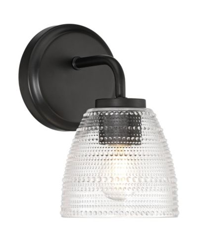 Possini Euro Design Possini Euro Sabrina 9" High and Glass Wall Sconce