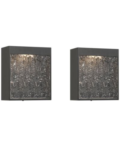 Настенный уличный светильник Possini Euro Design Sofia 8 1/2" LED, комплект из 2 шт.