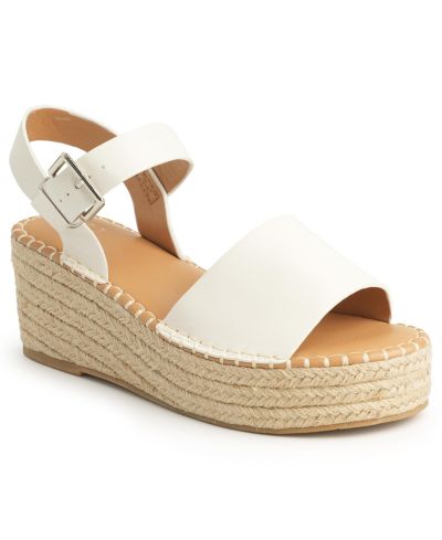 New York & Company Women's Elandra Ankle Strap Platform