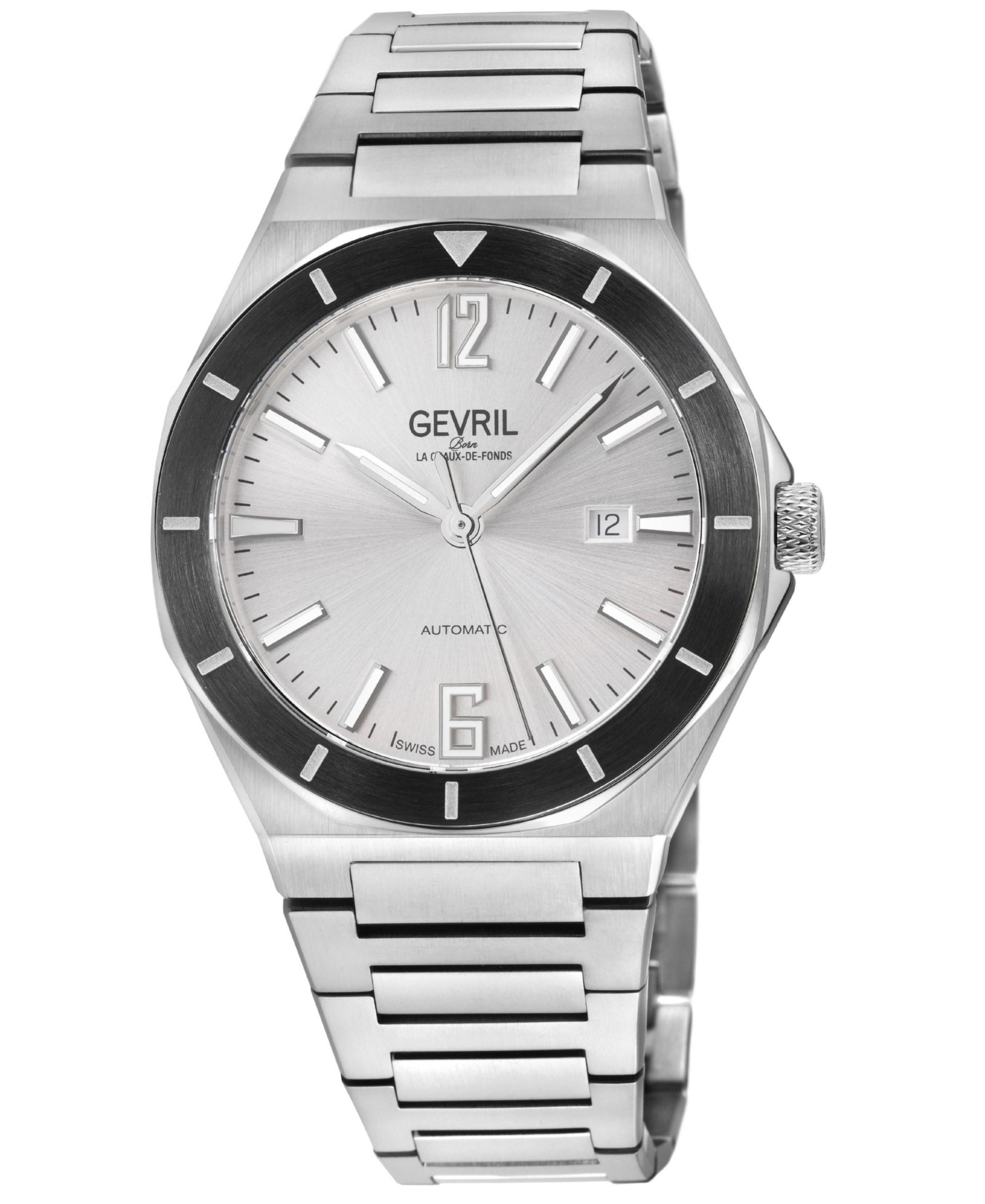 Gevril Men's High Line Swiss Automatic Bracelet Watch