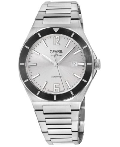 Gevril Men's High Line Swiss Automatic Bracelet Watch