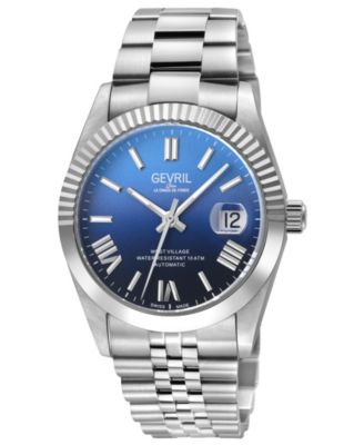 Gevril Men's West Village Fusion Elite Swiss Automatic Bracelet Watch