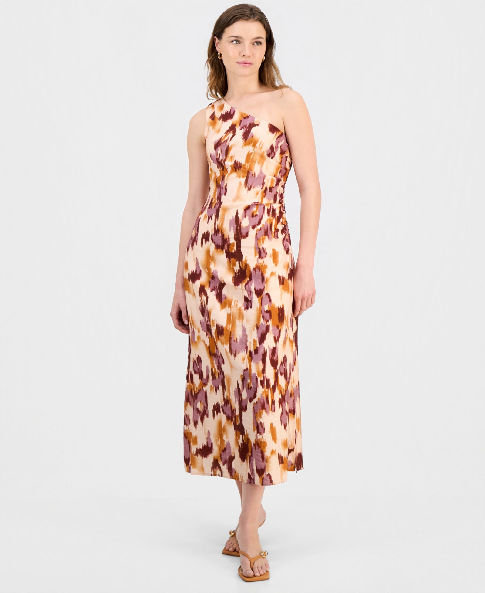 Sam Edelman Women's Painted Dusk Draped Maxi Dress