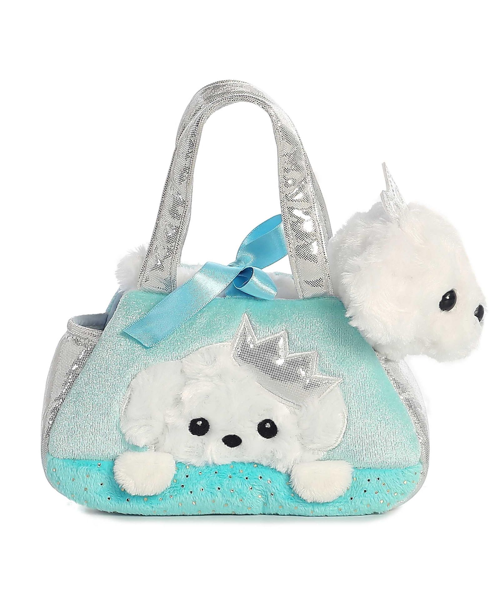 Aurora плюшевая игрушка Princess Puppy Fancy Pals Multicolor 7"