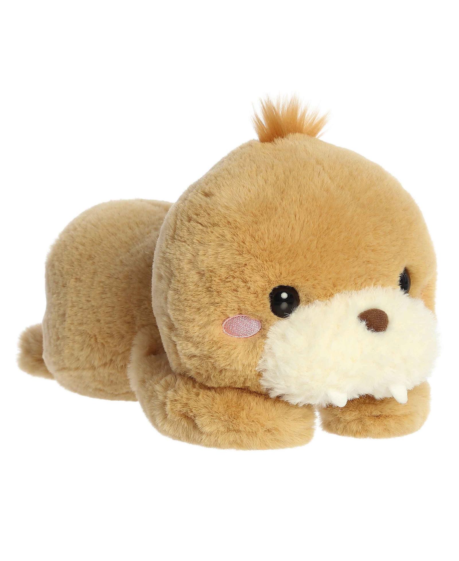 Плюшевая игрушка Aurora Small Wully Walrus Too Cute Playful Brown 9.5"