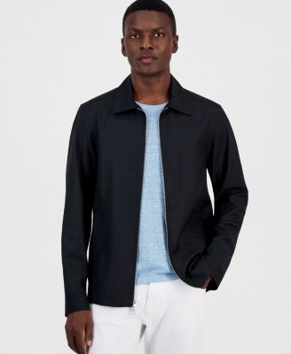 Мужская рубашка-куртка Michael Kors Tech Zip-Up