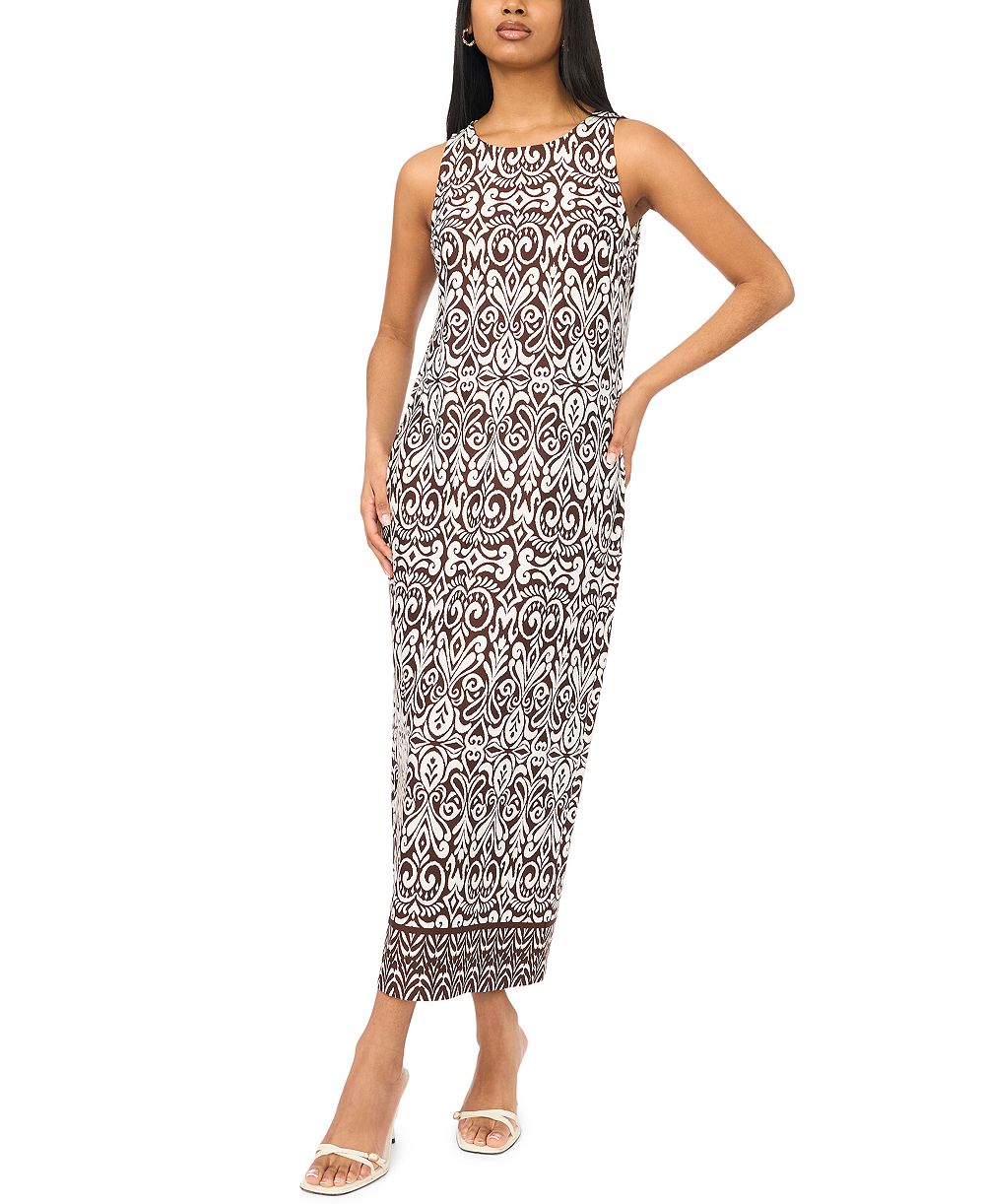 MSK Women's Keyhole Back Maxi Dress