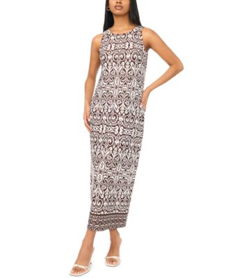 MSK Women's Keyhole Back Maxi Dress