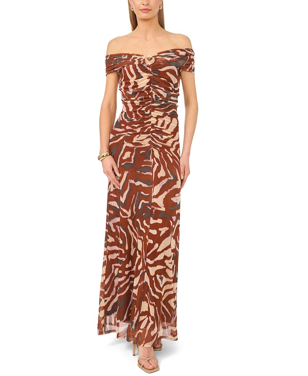 Женское платье макси Parker Off-The-Shoulder