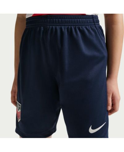 Nike шорты Stadium Replica USMNT 2026 для мальчиков и девочек, темно-синие