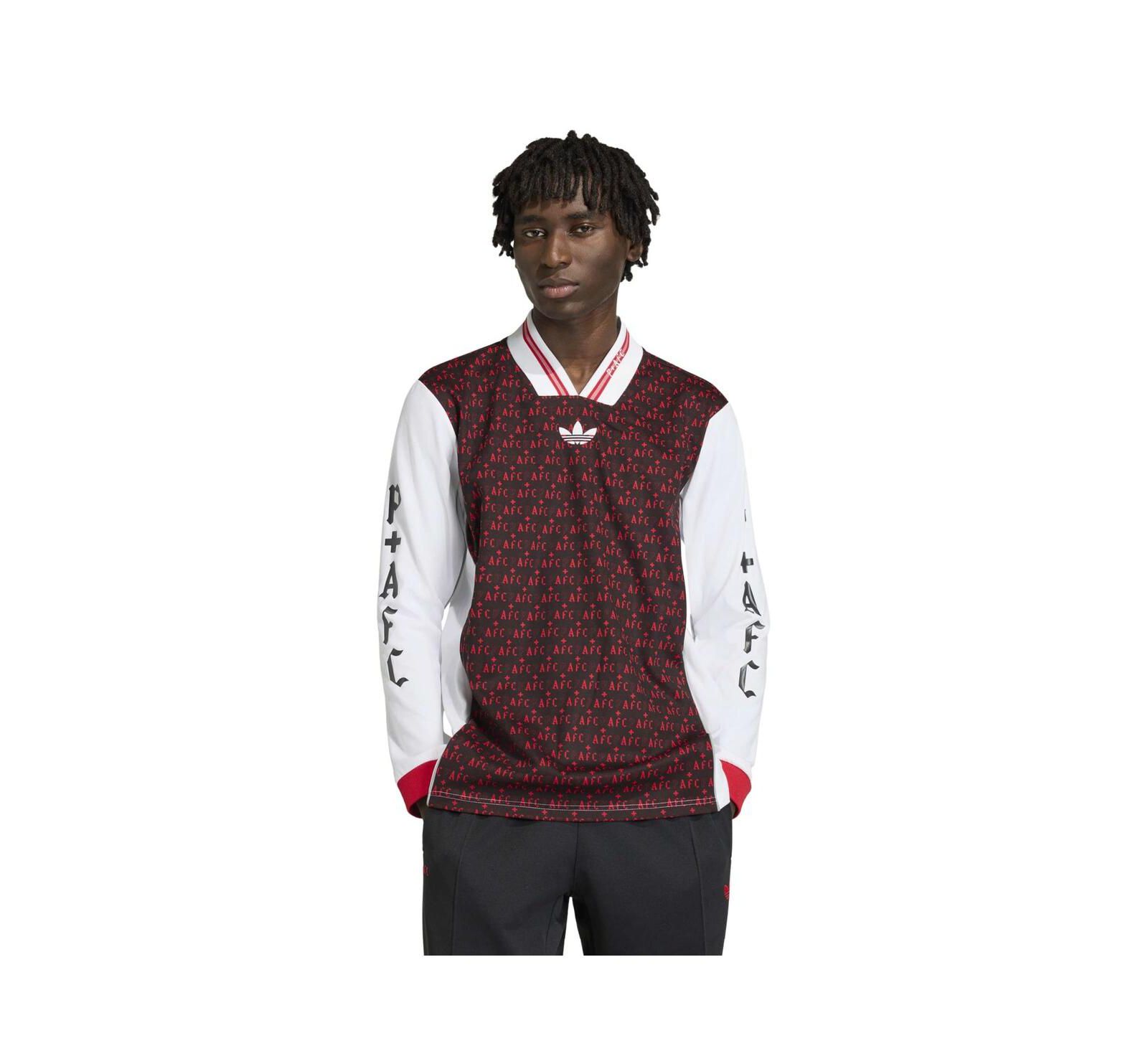adidas Мужская спортивная джерси Arsenal x Places Faces Long Sleeve Black