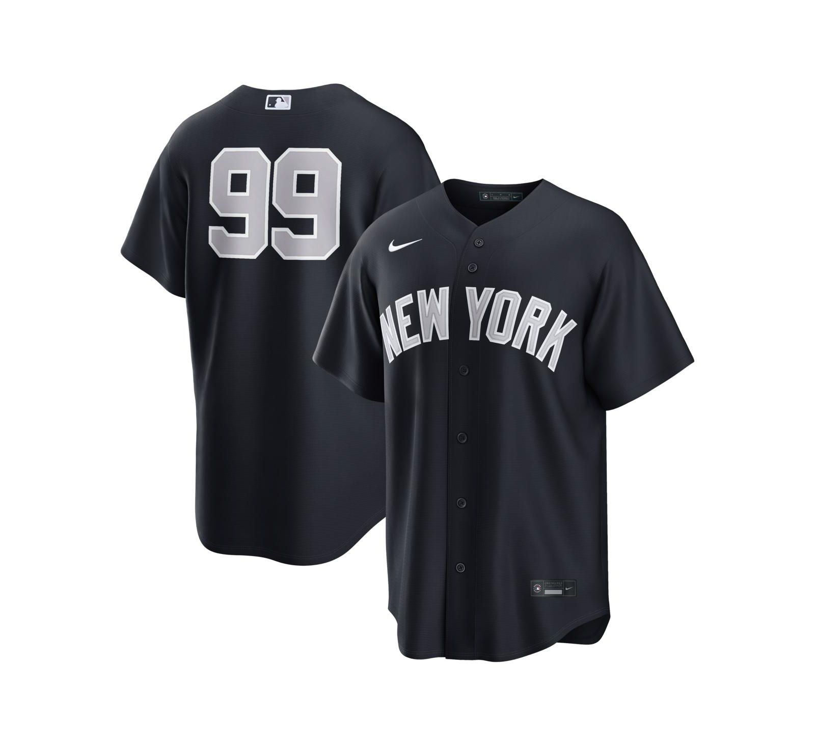 Nike Мужская реплика джерси New York Yankees Aaron Judge, темно-синяя