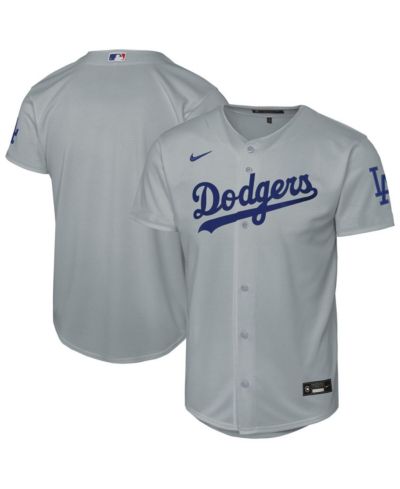 Детская спортивная джерси Nike Los Angeles Dodgers Alternate Stadium Gray