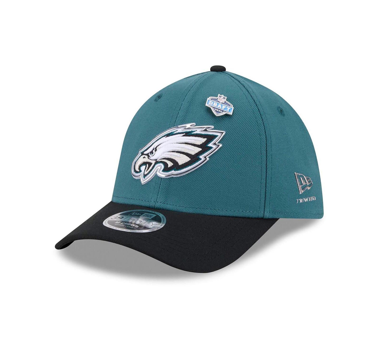 New Era Men's Midnight Green/Black Philadelphia Eagles 2026 NFL Draft 39THIRTY M-Crown Flex Hat