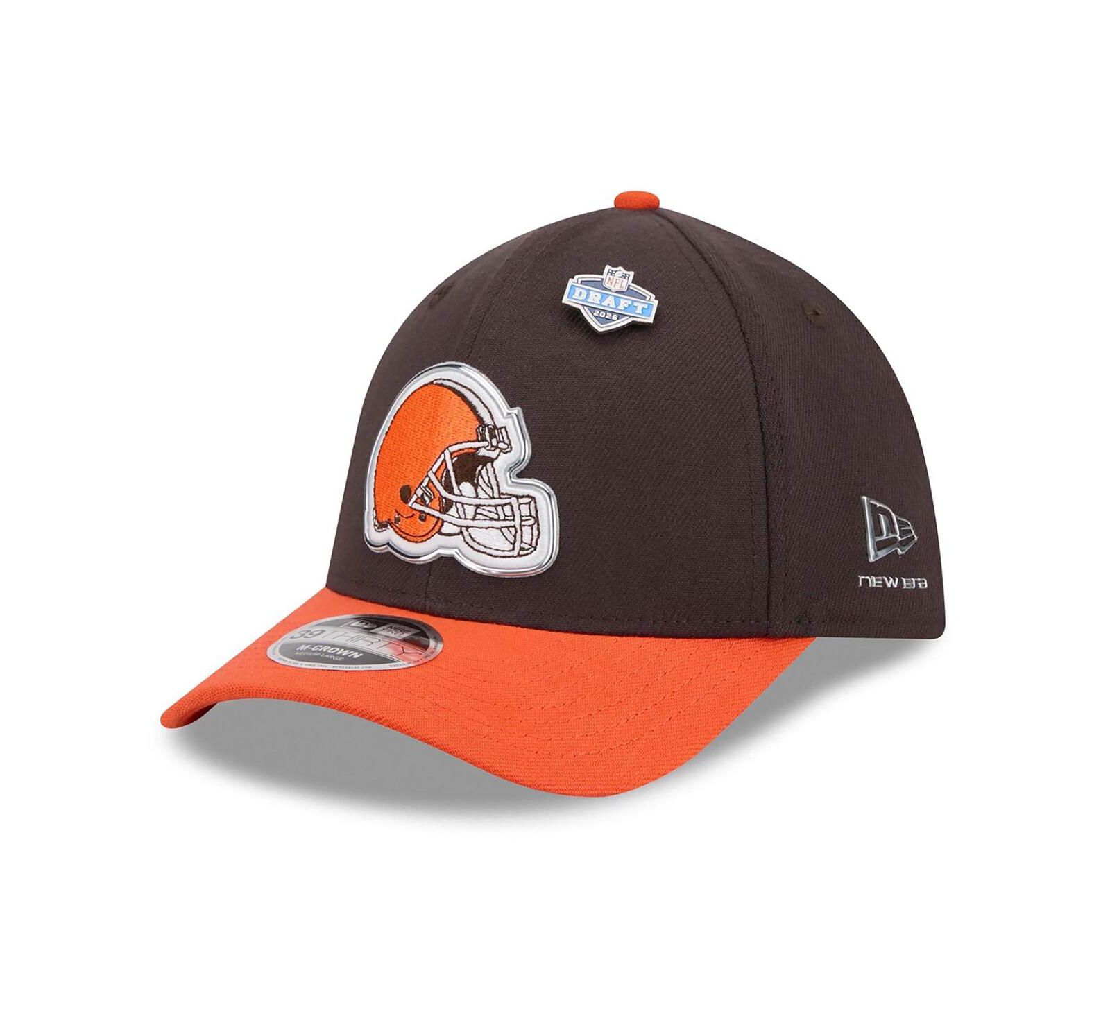New Era Мужская кепка Cleveland Browns 2026 NFL Draft 39THIRTY M-Crown Flex