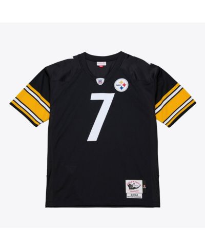 Mitchell & Ness Мужская джерси Ben Roethlisberger Black Pittsburgh Steelers 2004 Authentic