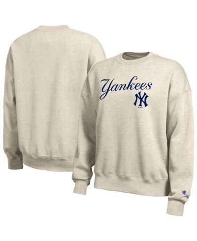 Champion Women's Oatmeal New York Yankees All-Star Sweatshirt