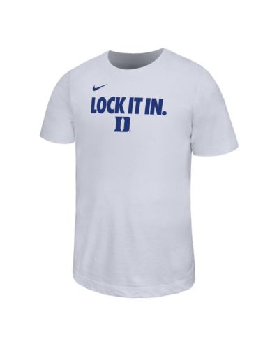 Детская футболка Nike Duke Blue Devils 2026 On-Court Bench Legend Dri-FIT White