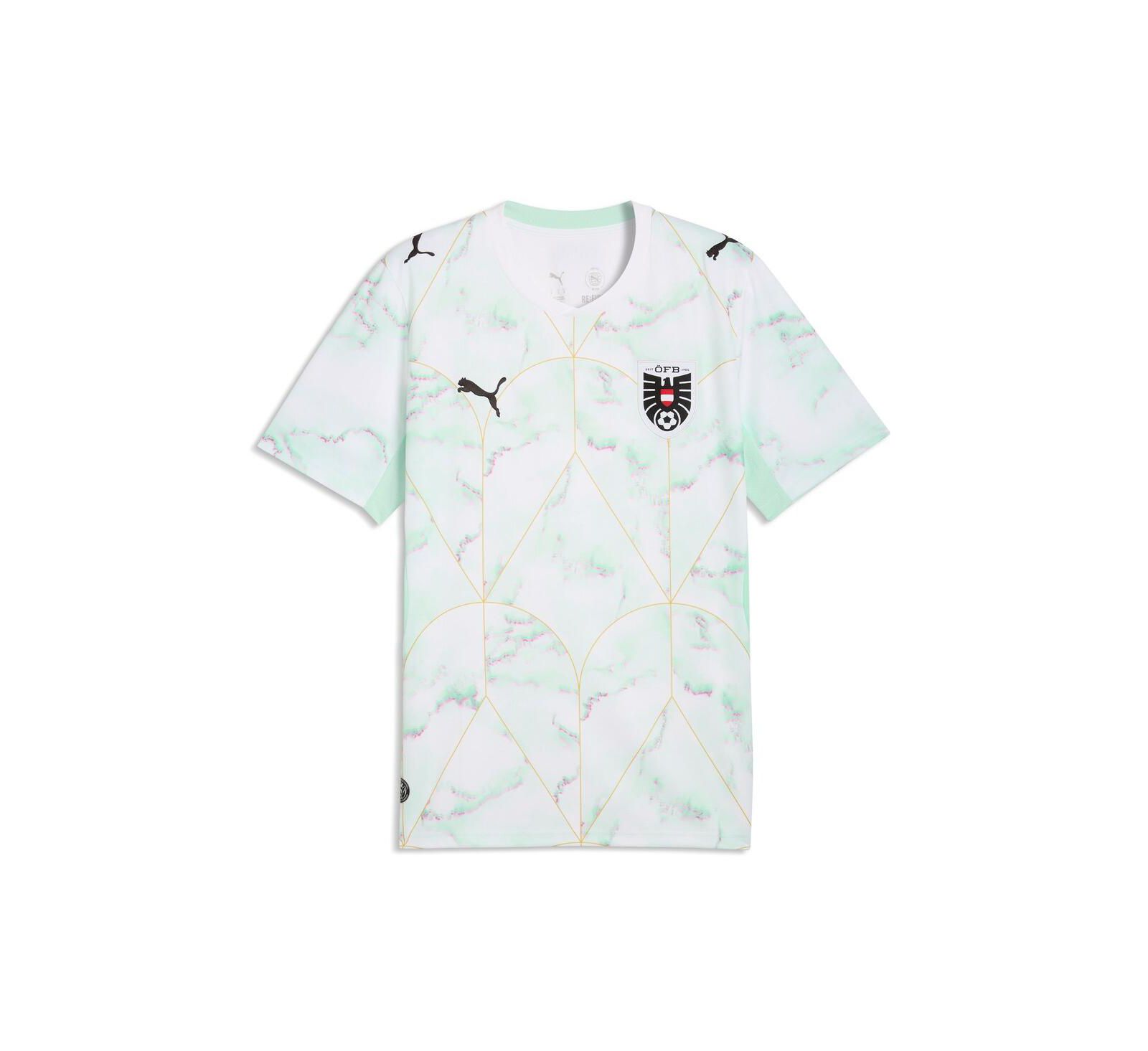 Мужская джерси Puma White Austria National Team 2026 Away Replica