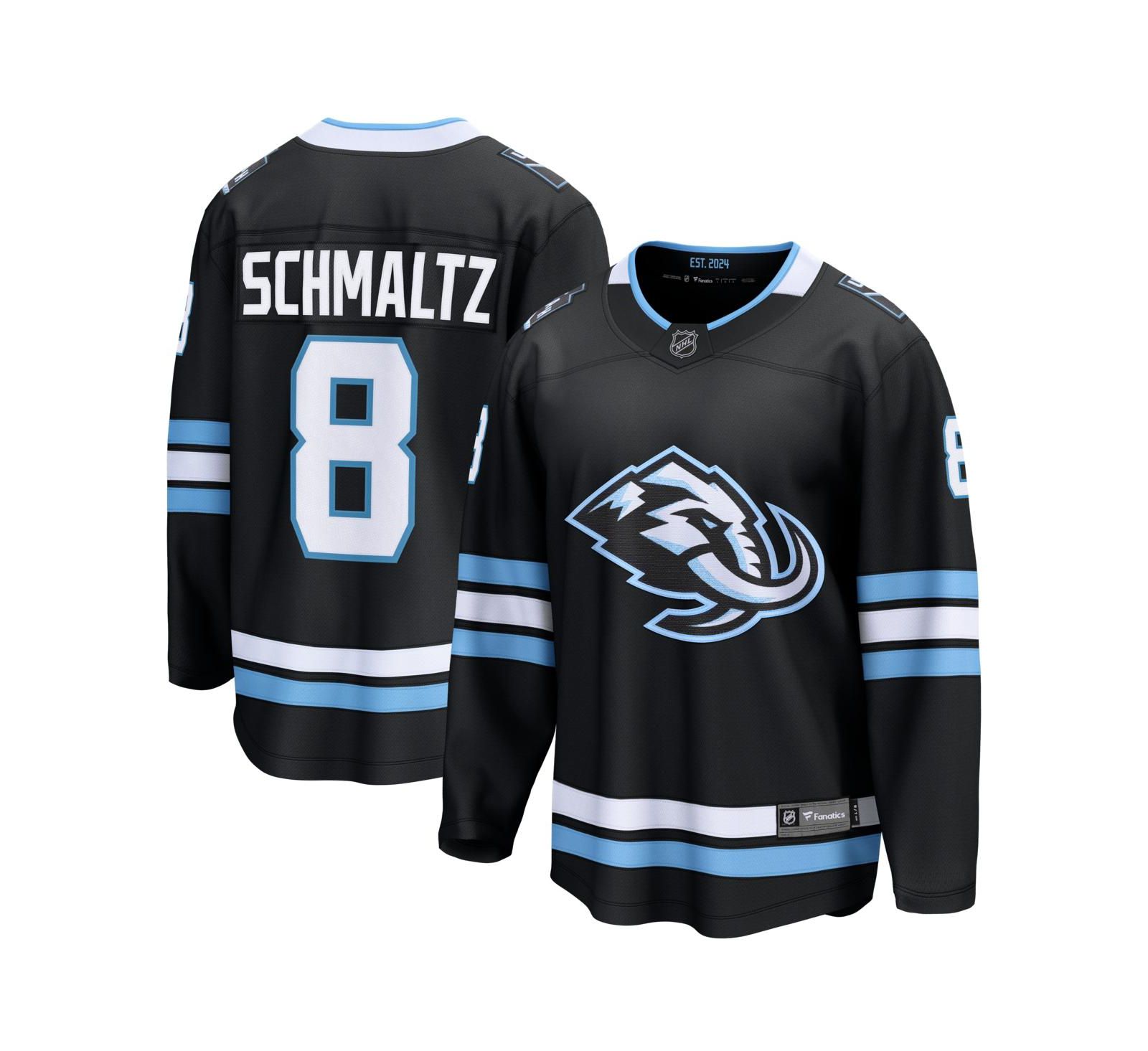 Fanatics Men's Nick Schmaltz Black Utah Mammoth Home Breakaway Jersey