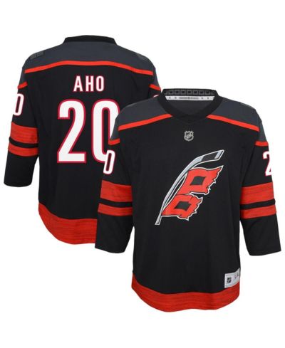 Outerstuff Big Boys and Girls Sebastian Aho Red Carolina Hurricanes Home Replica Jersey