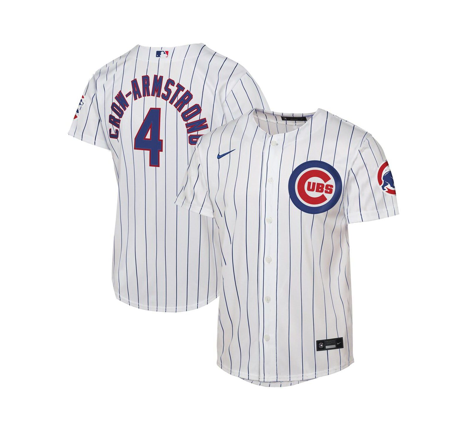 Детская джерси Nike Pete Crow-Armstrong White Chicago Cubs Home Stadium