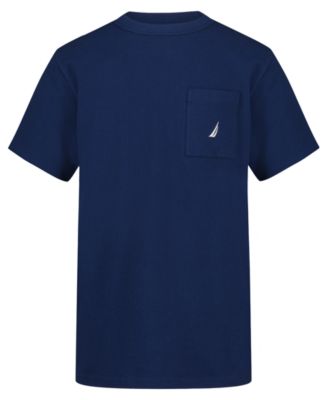 Boys 8-20 Solid Seersucker Knit Tee