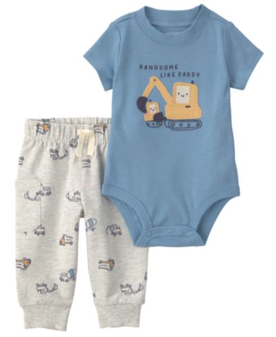Carter's Детский комплект из боди с коротким рукавом и брюк, 2-Piece Set